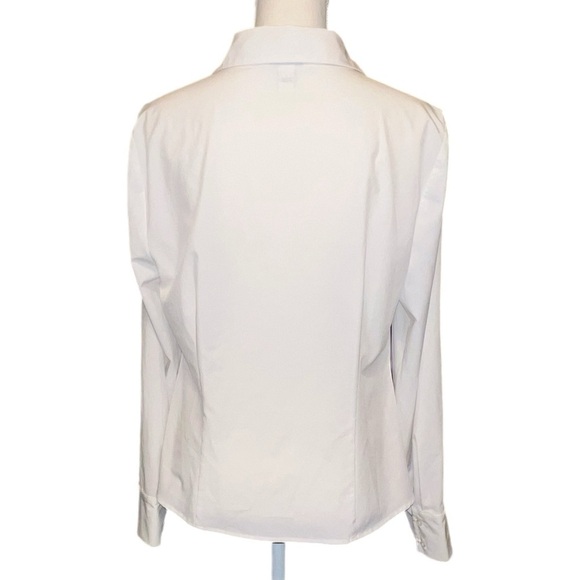 Calvin Kline - Ruched Blouse - Size Large - Picture 4 of 9